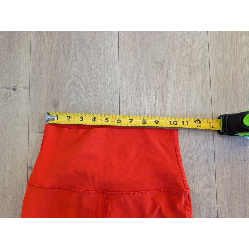 Lululemon Align Leggings Womens Size 4 High Rise Pant 25" Solar Orange W5CTCS - Picture 4 of 10